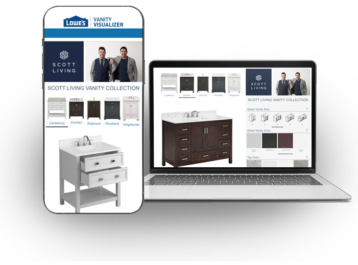 Lowes Vanity Configurator — project screenshot